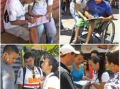 Heloisa Helena faz caminhada para colher assinatura partido de Marina Silva