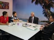 Irmãos de Dimas Holanda com Sérgio Jucá