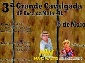 Boca da Mata se prepara para 3ª Grande Cavalgada em maio