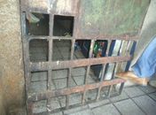 Grades foram serradas