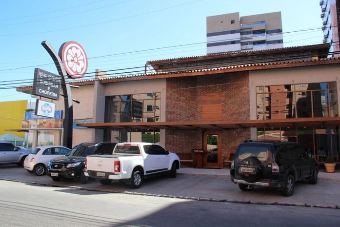 Frente do restaurante onde o prefeito de encontrava