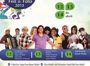 Major Fest Folia tem início na próxima sexta-feira