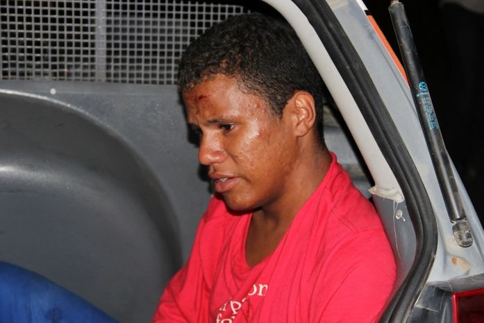 Jaime estava com uma faca