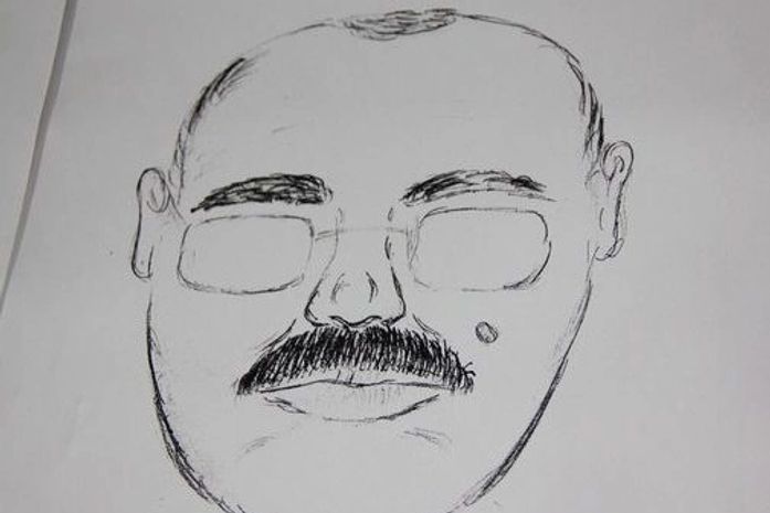 Retrato falado do acusado do crime