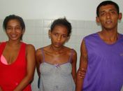 Trio foi preso acusados de assaltar ônibus