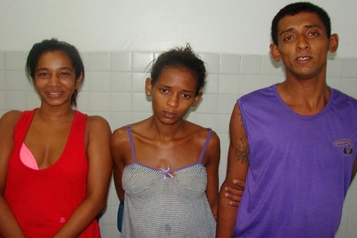 Trio foi preso acusados de assaltar ônibus
