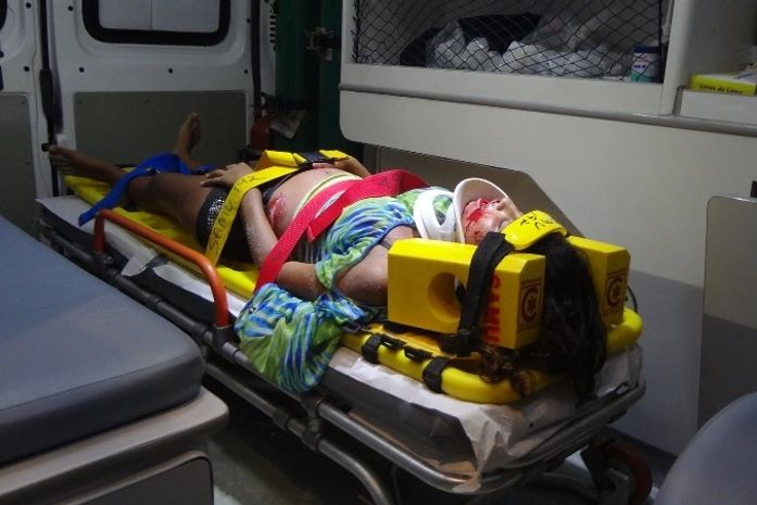 Julia Mikaele Duarte dos Santos, 14, foi socorrida em estado grave