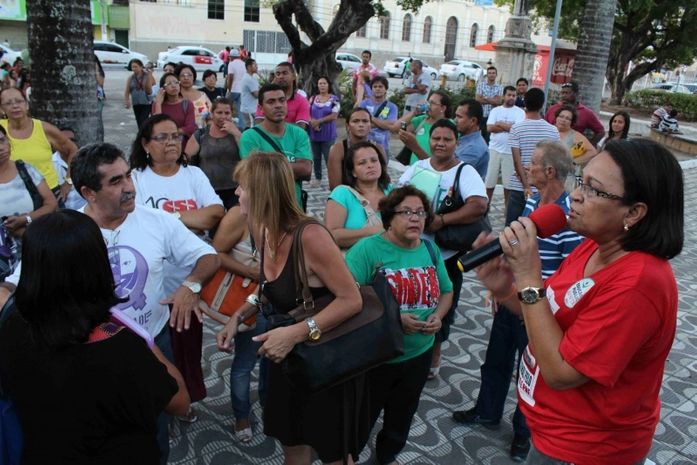 Protesto do Sinteal