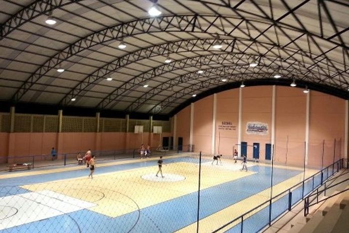 Ginásio José Pacheco ganha novo sistema de iluminação