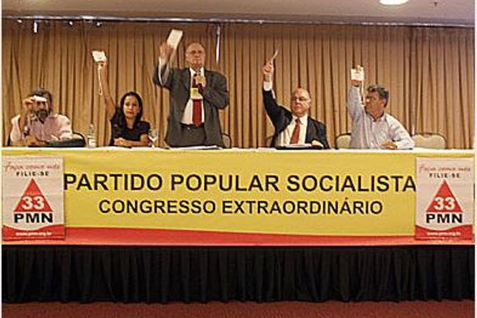 PPS e PMN oficializam fusão dos dois partidos
