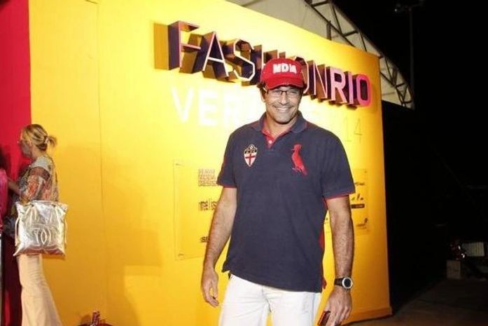 Luciano Szafir no Fashion Rio.