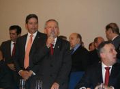 Senador Benedito de Lira e o deputado Arthur Lira