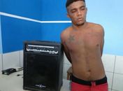 Um dia depois de sair da cadeia jovem volta a ser preso acusado de arrombar lojas