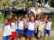 Professores e alunos mostram o maior tesouro da escola