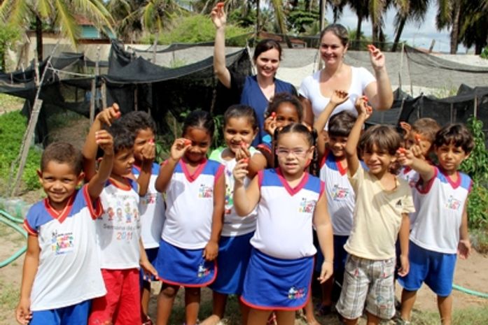 Professores e alunos mostram o maior tesouro da escola