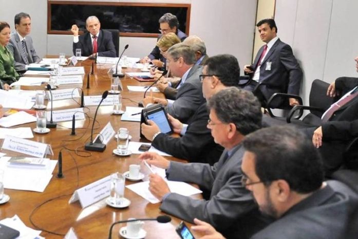 Alexandre Toledo na reunião discutido a seca com