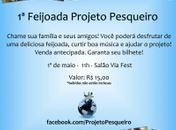 Feijoada Projeto Pesqueiro: Partcipe e ajude um belo projeto