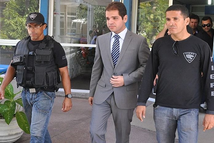 Arlindo Garrote no dia que foi preso