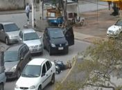 Momento do crime.