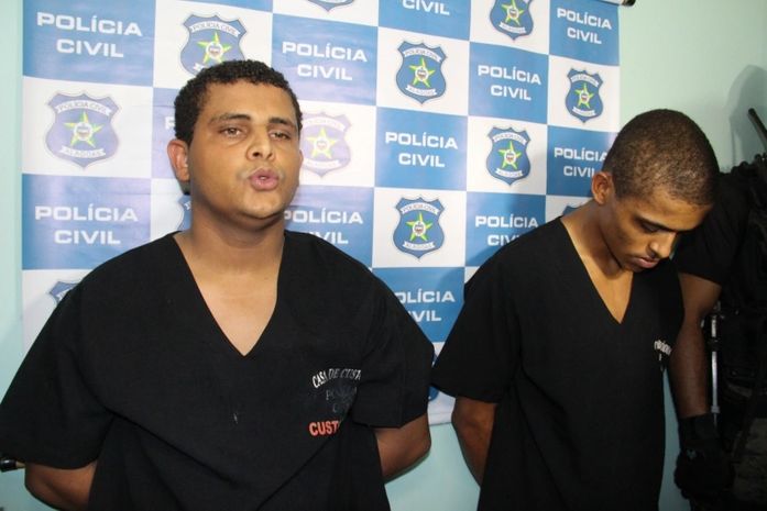 "Nego da Barra" junto com Pedro benedito, acusado de participação na "Chacina de Roteiro"