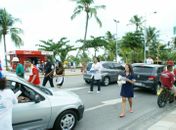 Ação na orla de Maceió comemora Dia Mundial do Trabalho