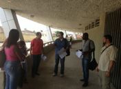 Visita técnica ao estádio Rei Pelé