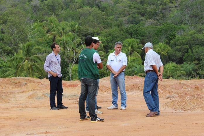 Fiscalização em Obra no no bairro de Ipioca