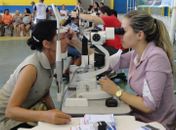 Atendimento oftalmológico em Traipú