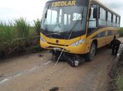 Acidente: motociclista morre ao bater em ônibus escolar
