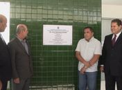 Autoridades na reabertura da CTA