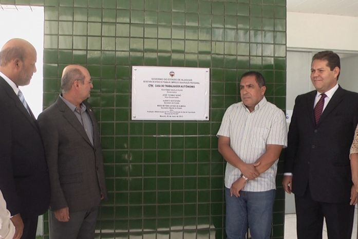 Autoridades na reabertura da CTA