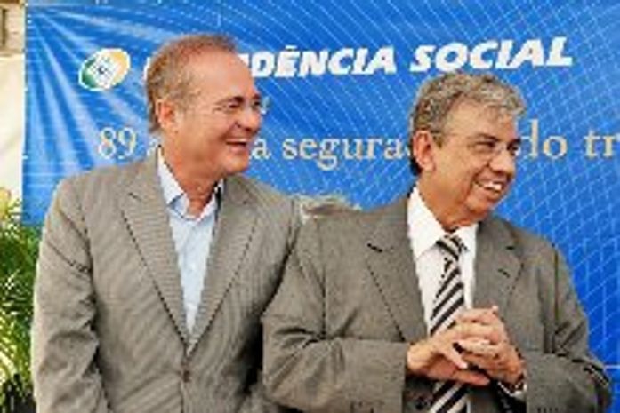 Renan com ministro Garibaldi