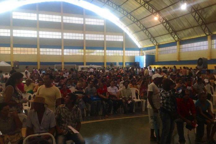 Ginasio de esportes.