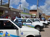 Prefeitura de Lagoa da Canoa faz a entrega de quatro veículos zero quilômetro