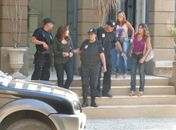 Wanda é levada para presídio e ainda tem que engolir Lucimar