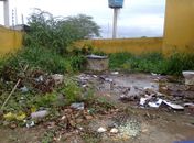 Foto denuncia falta de zelo com o patrimônio público 