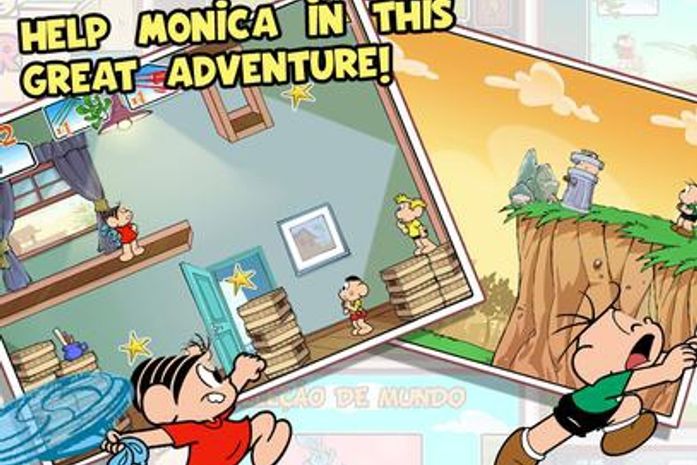 Mônica ganha jogo no estilo 'Angry Birds' para smartphones