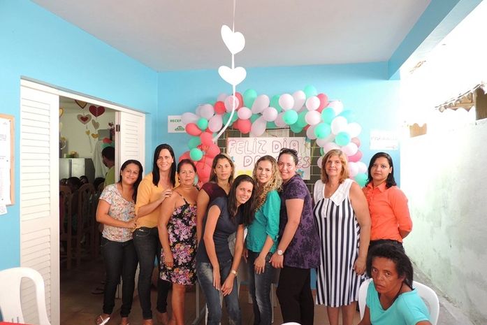 Festa em homenagem às mães - Creche Rita Alves e Caps em Boca da Mata