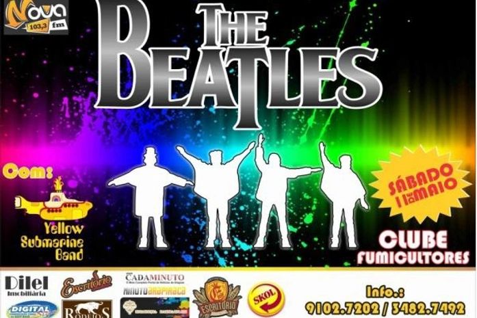 Tudo pronto para o baile revivendo Beatles neste sábado em Arapiraca
