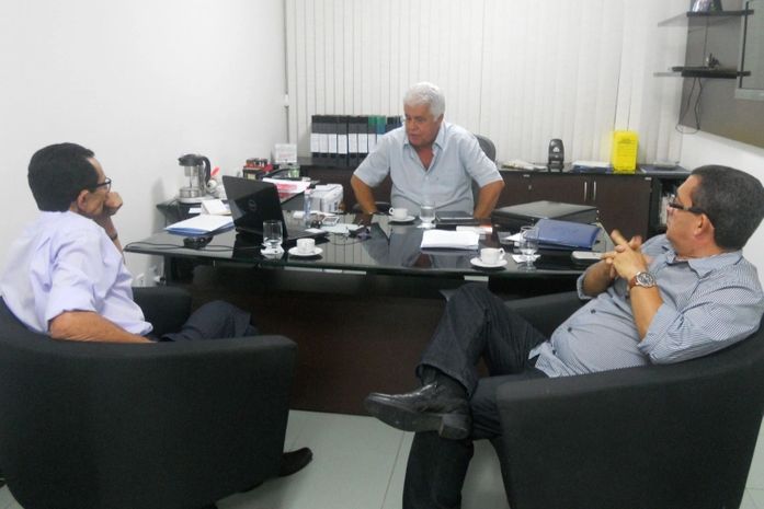 Álvaro Melo é recebido pelo vice-governador José Thomaz Nonô