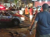 Vítima foi atingida por diversos tiros 