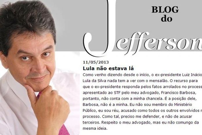 Jefferson contradiz próprio advogado e afirma que Lula não sabia do mensalão