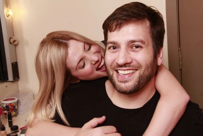 Atores Christiano Cochrane e Dani Valente: parceria dentro e fora dos palcos