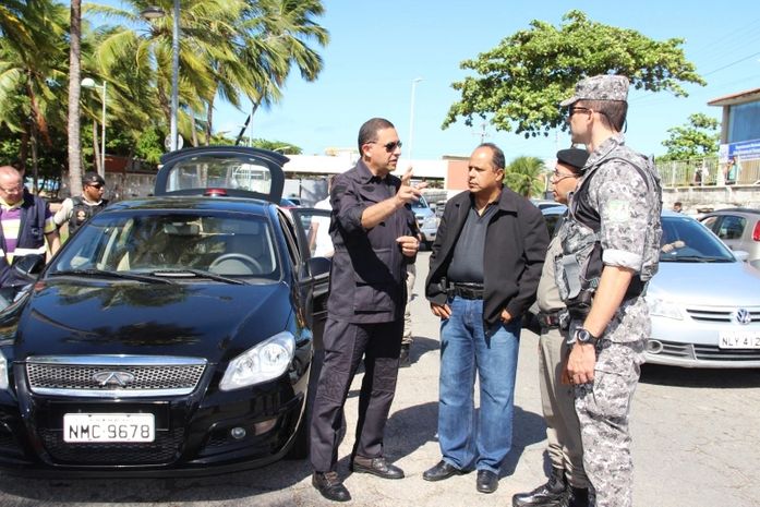 Secretário da Defesa Social, Dário César, coordena operação conjunta para reforçar combate ao crime