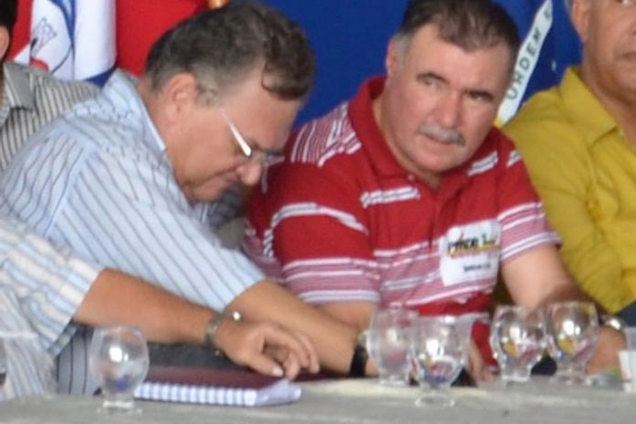 Ex-prefeito de Maceió, Cícero Almeida (sem partido) no seminário “Alagoas: Realidade e Perspectivas”, em Santana do Ipanema,