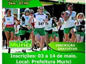 Murici promove corrida da emancipação no dia 16 em comemoração aos seus 121 anos