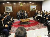 Renan recebeu representantes dos prefeitos para discutir ações de apoio aos municípios