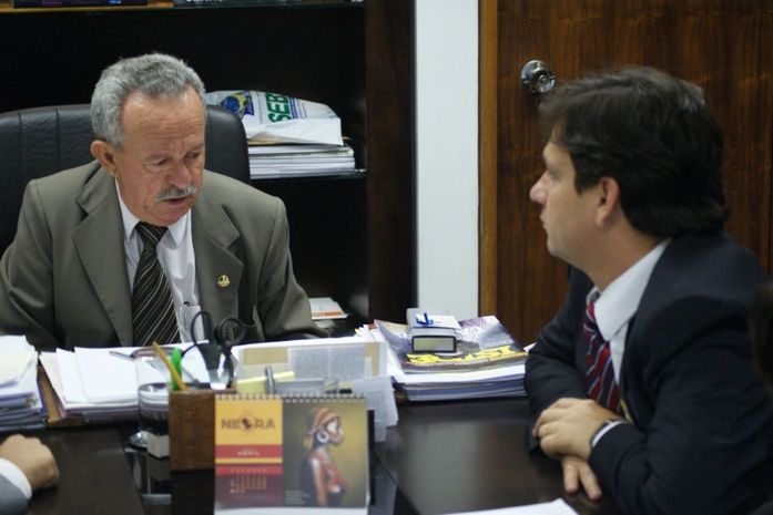 Benedito de Lira e o Marcelo Beltrão