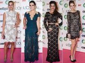 Looks rendados reinam em festa. 'É preciso bom senso', avalia estilista