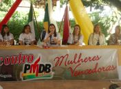 Prefeita Juliana Almeida, presidente do PMDB Mulher, foi anfitriã do encontro